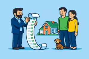 Podmienky na hypotéku v roku 2026 – Miloš Bubniak drží list dokumentov a odškrtáva jednotlivé kroky vybavenia hypotéky